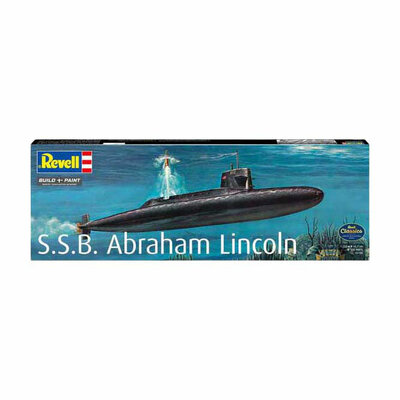 Revell Modelbouwpakket - S.S.B. Abraham Lincoln 1:253 - 158dlg.