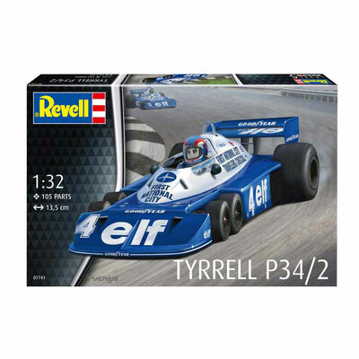 Revell Modelbouwpakket - Tyrrel P34/2 1:32 - 105dlg.