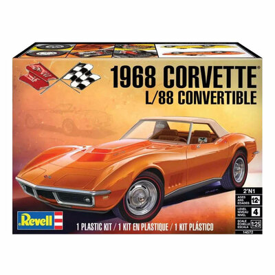 Revell Modelbouwpakket  - '68 Corvette L-88 Roadster 1:24