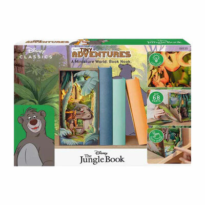 Revell - Tiny Adventures Book Nook Disney - The Jungle Book