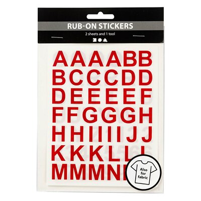 Stickers Letters & Cijfers