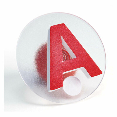 Colorations - Easy Grip Hoofdletters Stempels, 26st.