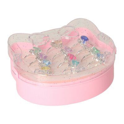 Ringenset in Kattendoosje, 12dlg.