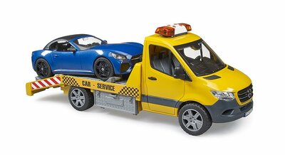 MB Sprinter transporter met roadster
