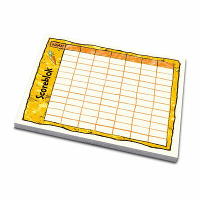 999 Games Scoreblokken Konijnenhokken Scoreblokken, 3st.