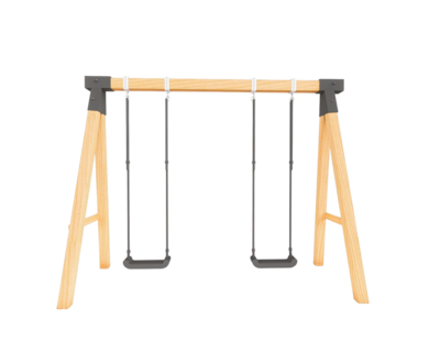 Basic houten douglas schommel - Flip Dubbel