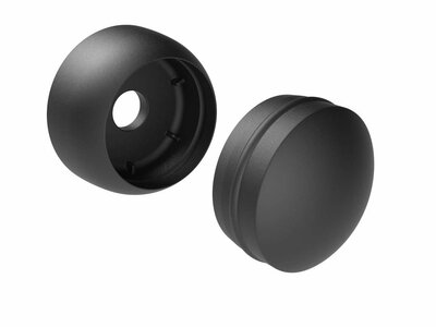 Kunststof afdekdop voor bouten 10 mm zwart