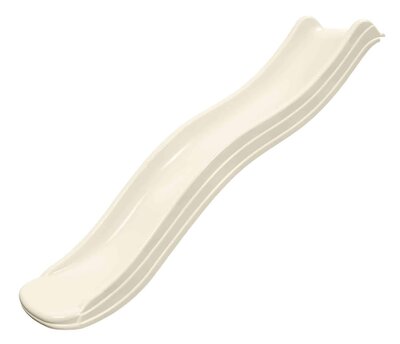 Aanbouw Glijbaan 1,75 Meter – Pastel Wit