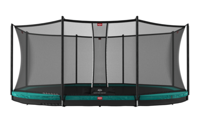 BERG Grand Favorit InGround 520 Green + Safety Net Comfort
