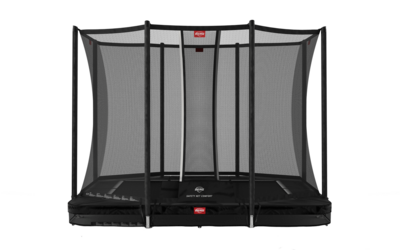 BERG Ultim Favorit InGround 280 Black + Safety Net Comfort