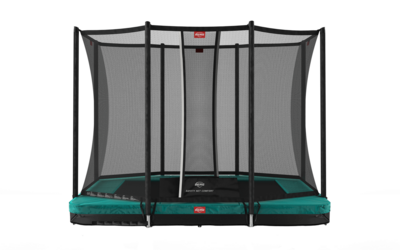 BERG Ultim Favorit InGround 280 Green + Safety Net Comfort