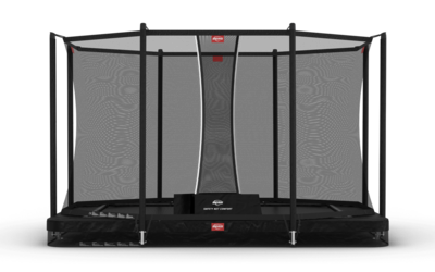 BERG Ultim Favorit InGround 330 Black + Safety Net Comfort