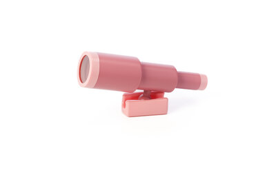 Telescoop Dice Pastelroze