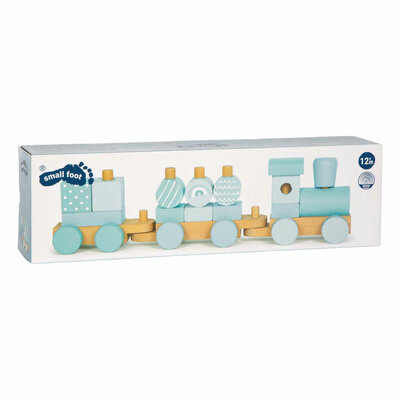 Small Foot - Houten Trein Blauw