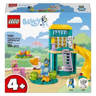 LEGO DUPLO 11201 Bluey en Chloe in de Speeltuin