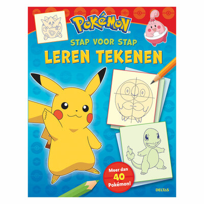 Pokémon - Stap voor Stap Leren Tekenen Hobbyboek