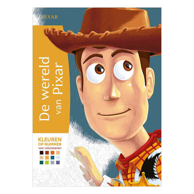 Disney Pixar - Kleuren op Nummer Voor Volwassenen