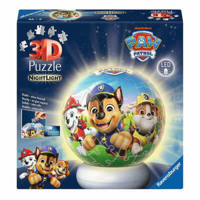 Ravensburger 3D Puzzel Nachtlamp Paw Patrol - 73st.