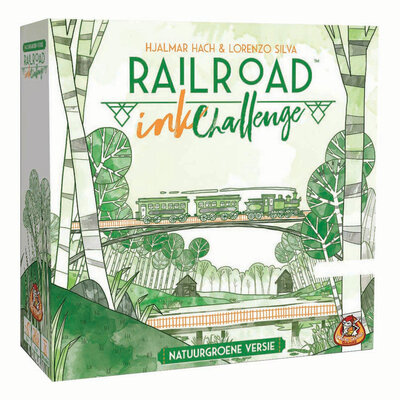 Railroad Ink Groen - Dobbelspel