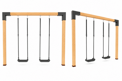Premium houten douglas schommel - Gijs