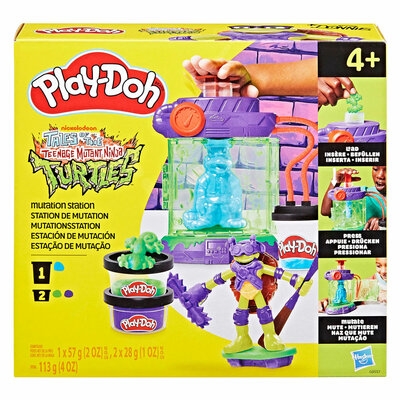 Play-Doh Teenage Mutant Ninja Turtles Mutation Station - 2 Kleipojtes