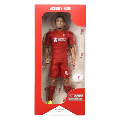 Voetbalfiguur Liverpool Virgil Van Dijk, 20cm