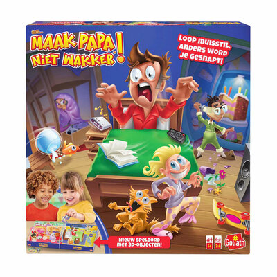 Sshh Maak Papa Niet Wakker Kinder Bordspel