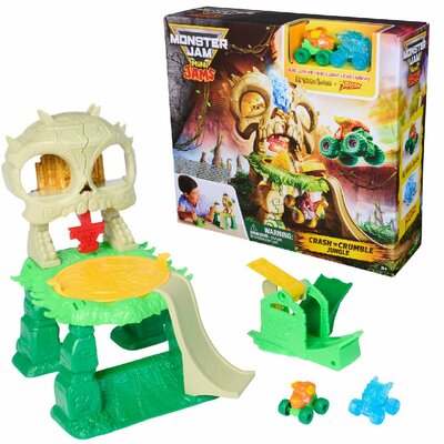 Monster Jam Mini Jams Crash N Crumble Playset