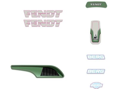 BERG-Onderdeel Skelter - Buddy 2.0 - Sticker set Fendt