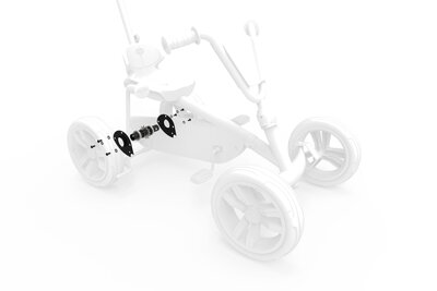 BERG-Onderdeel Skelter - Buzzy 2-in-1 - Internal rear axle