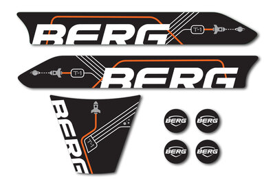 BERG-Onderdeel Skelter - Buzzy - Sticker set Galaxy
