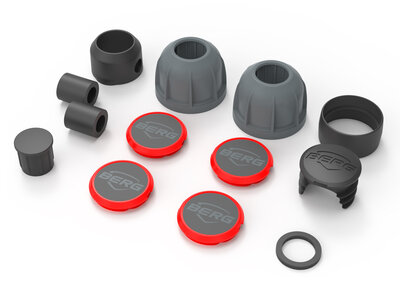 BERG-Onderdeel Skelter - Buzzy - Plastic parts rood