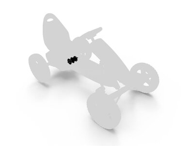 BERG-Onderdeel Skelter - Hub BF-R for Buddy / Rally