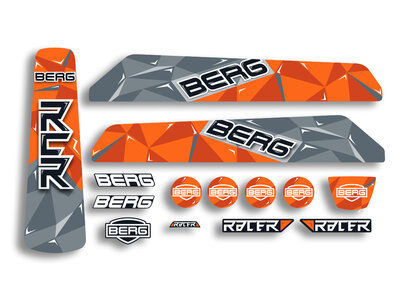 BERG-Onderdeel Skelter - Reppy - Sticker set Racer