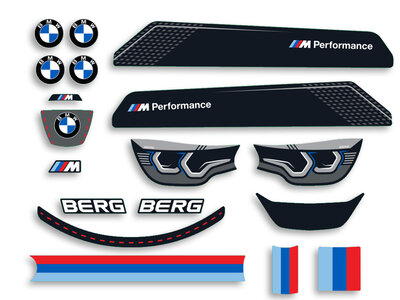 BERG-Onderdeel Skelter - Reppy - Sticker set BMW