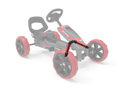 BERG-Onderdeel Skelter - Reppy - Shock absorber rood (2x)