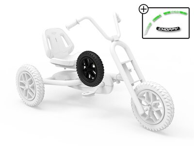BERG-Onderdeel Skelter - wielen 10-spoke zwart 12.5x2.25-8 all terrain, traction (Neo)
