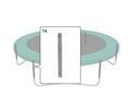 BERG-Onderdeel Trampoline - Talent - Middle post 180 (6ft)