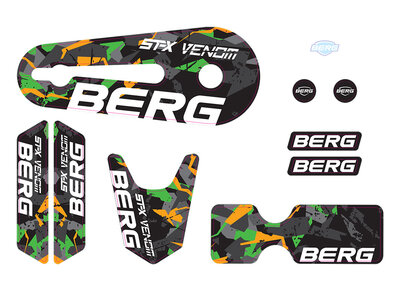 BERG-Onderdeel Skelter - Street-X Venom - Sticker set