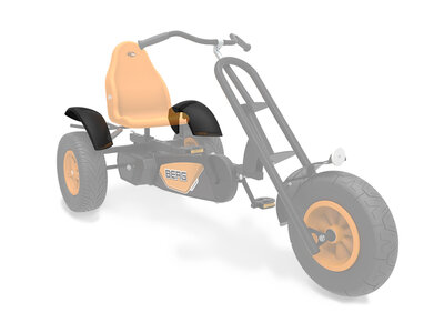 BERG-Onderdeel Skelter - XL Frame - Rear mudguards 71° Chopper