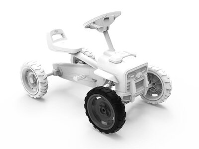 BERG-Onderdeel Skelter - wielen 9x2 Cross - grijs/zwart Front Right
