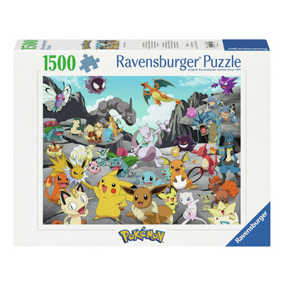 Ravensburger Legpuzzel Pokémon Classics, 1500st.