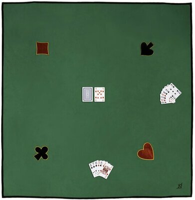 Kaart kleed 120 x 120 cm