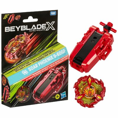 Beyblade X Sour Phoenix Stringlauncher Set