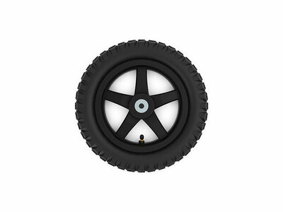 BERG-Onderdeel Skelter - wielen zwart 12.5x2.25-8 all terrain