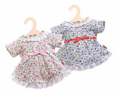 Heless Jurk Met Bloemmotief 35-45 Cm