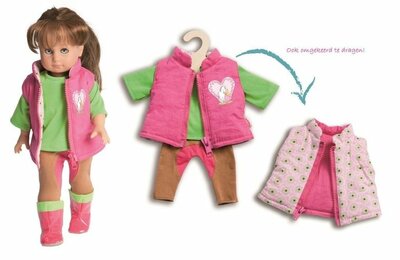 Heless Paardrijoutfit (3-Delig), Maat 35-45Cm